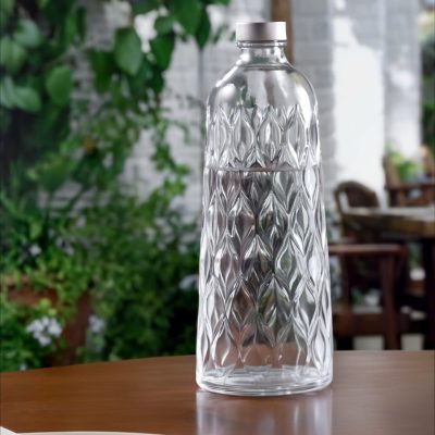 بطری طرح لیفی Leafy برند پاشاباغچه pasabahce کد 80405