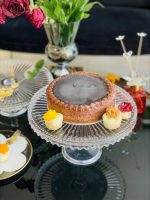 کیک خوری پایه دار برند آلگراگلس ترکیه alegre glass کد dmy501