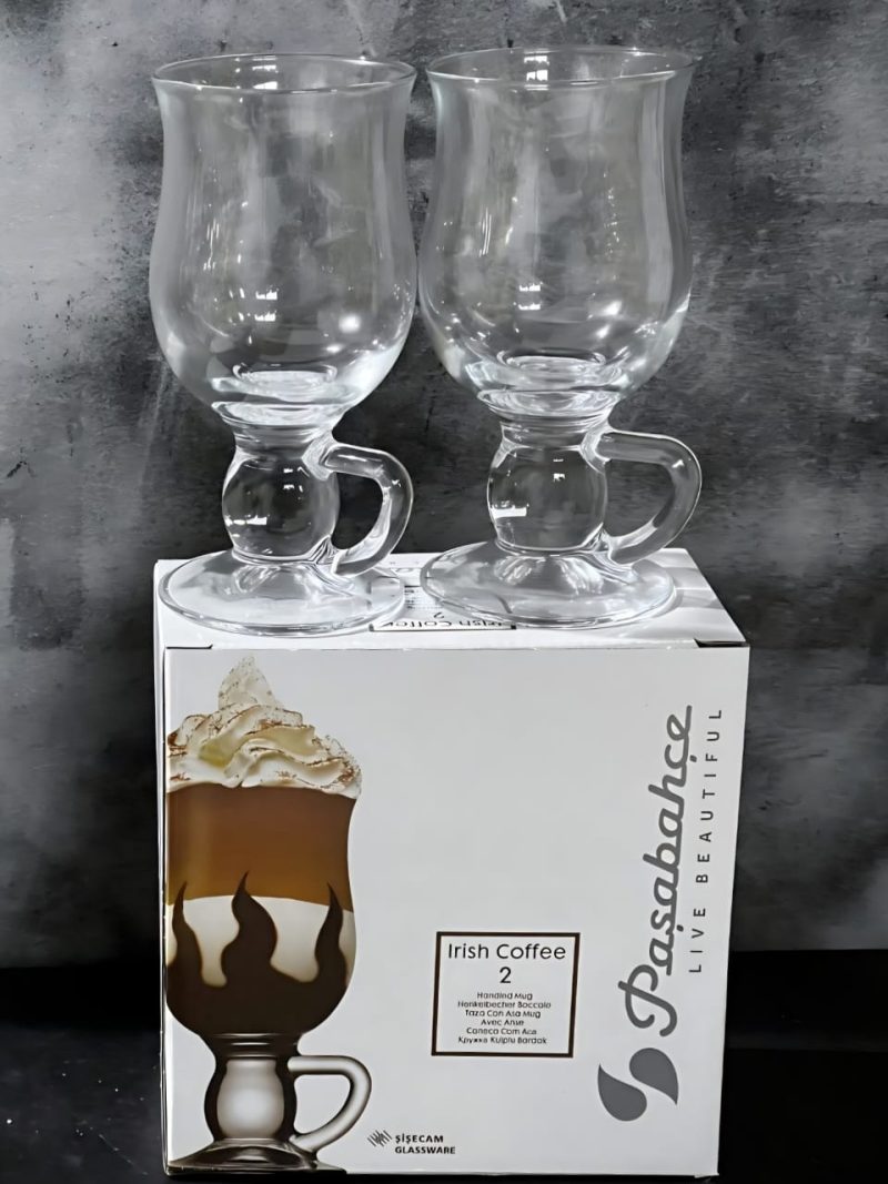 گیلاس قهوه خوری 2تایی irish coffee برند پاشاباغچه pasabahce کد44159 - تصویر 3