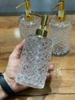پمپ مایع دستشویی بلوری برند آلگراگلس alegreglass ترکیه کد sys003 - تصویر 3