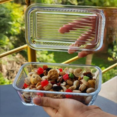 ظرف کره خوری دربدار Tereyaglik برند پاشاباغچه pasabahce کد 97711