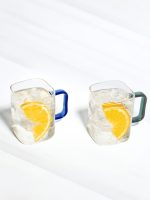 لیوان پیرکس تکی دسته دار برند یاکوت yakut سایز کوچک