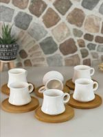 ست قهوه خوری سرامیک بامبو برند پاچی paci ترکیه