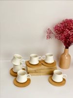 ست قهوه خوری سرامیک بامبو برند پاچی paci ترکیه - Image 4