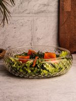 ظرف سرو بدون پایه طرح قفس برند آلگراگلس alegreglass ترکیه