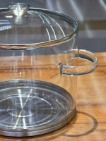 قابلمه پیرکس کف استیل وارداتی برند گود مومنت - Image 2