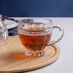 فنجان چای دسته دار بلوری وارداتی ch20323