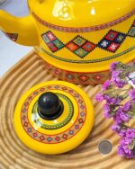 کتری لعابی طرح مراکشی 2.5 لیتری وارداتی - Image 5