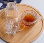 فنجان چای دسته دار بلوری وارداتی ch20323 - Image 2
