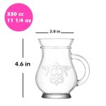 لیوان جفتی دوغ خوری برند لاو ترکیه lav  کد ayr034 - Image 2