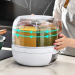 جاحبوبات چرخشی 6 تیکه سایز بزرگ وارداتی - Image 3