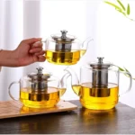 قوری پیرکس (ضخیم) شعله مستقیم وارداتی سه سایز - Image 2