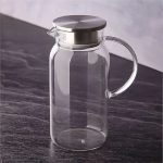 پارچ پیرکس (شعله مستقیم) درب استیل وارداتی