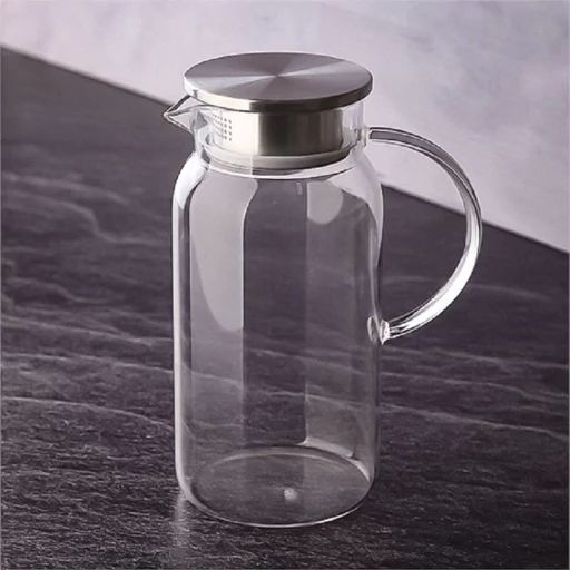 parch-4 پارچ پیرکس (شعله مستقیم) درب استیل وارداتی - Image 1
